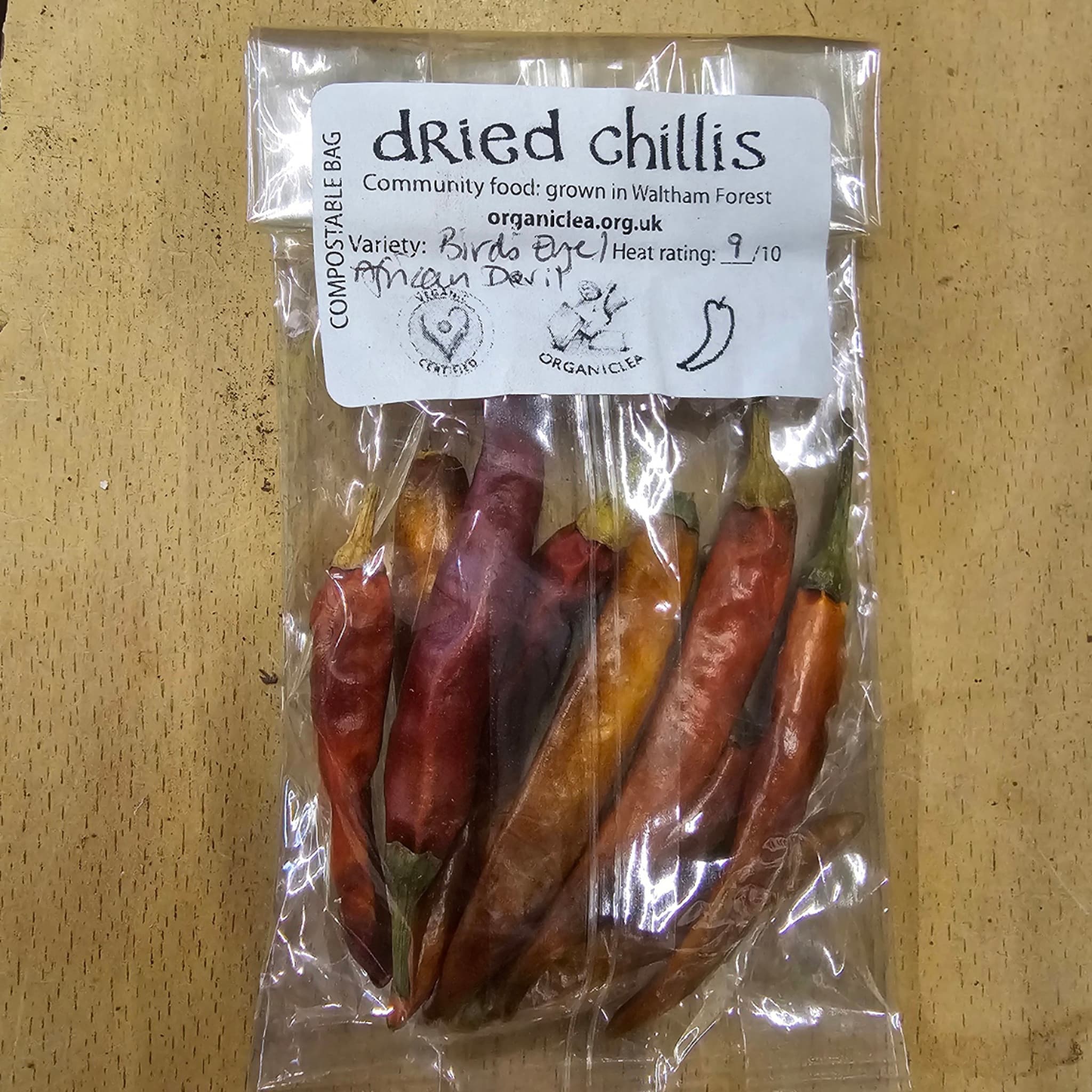 Dried Chillies Bag