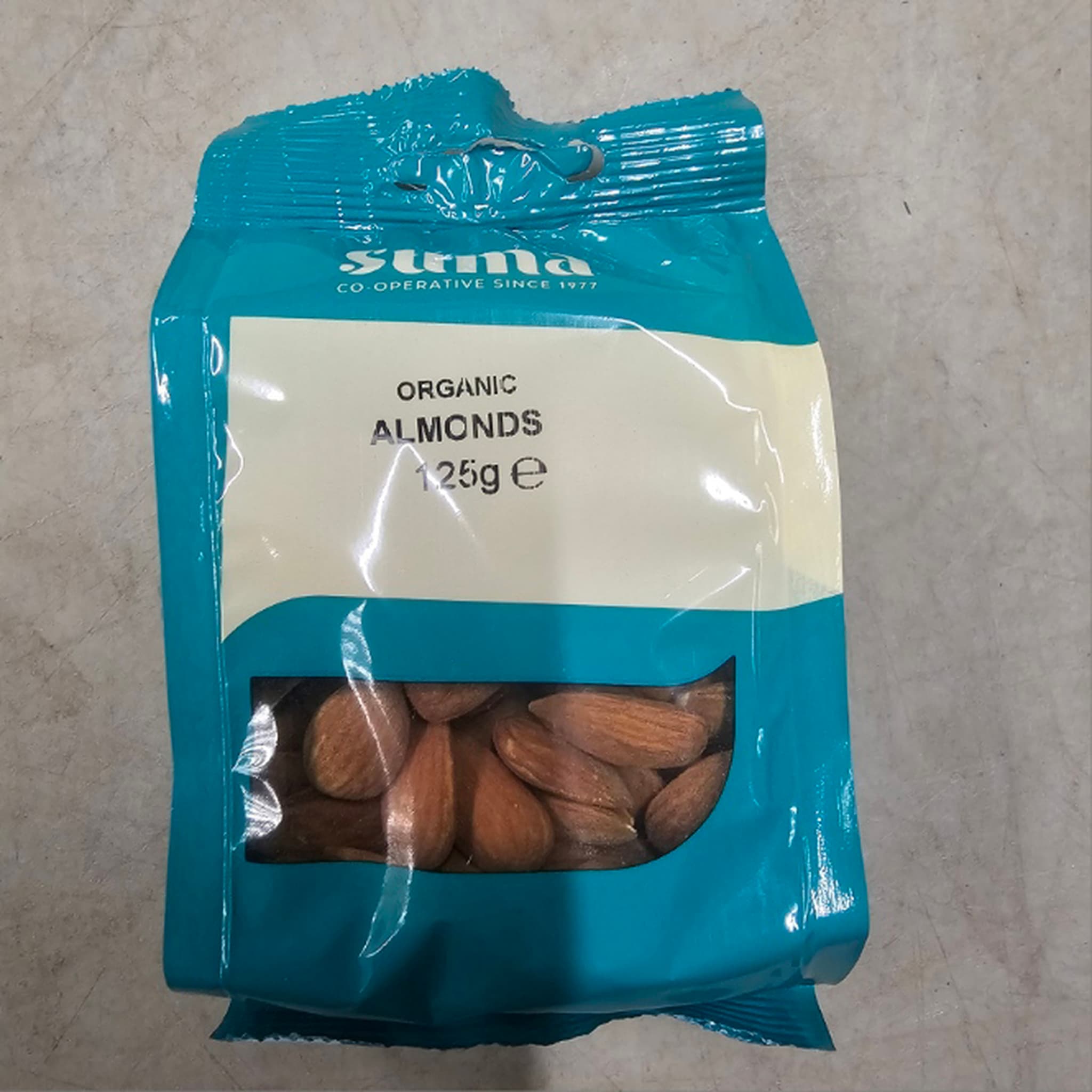 Organic Almonds 125g