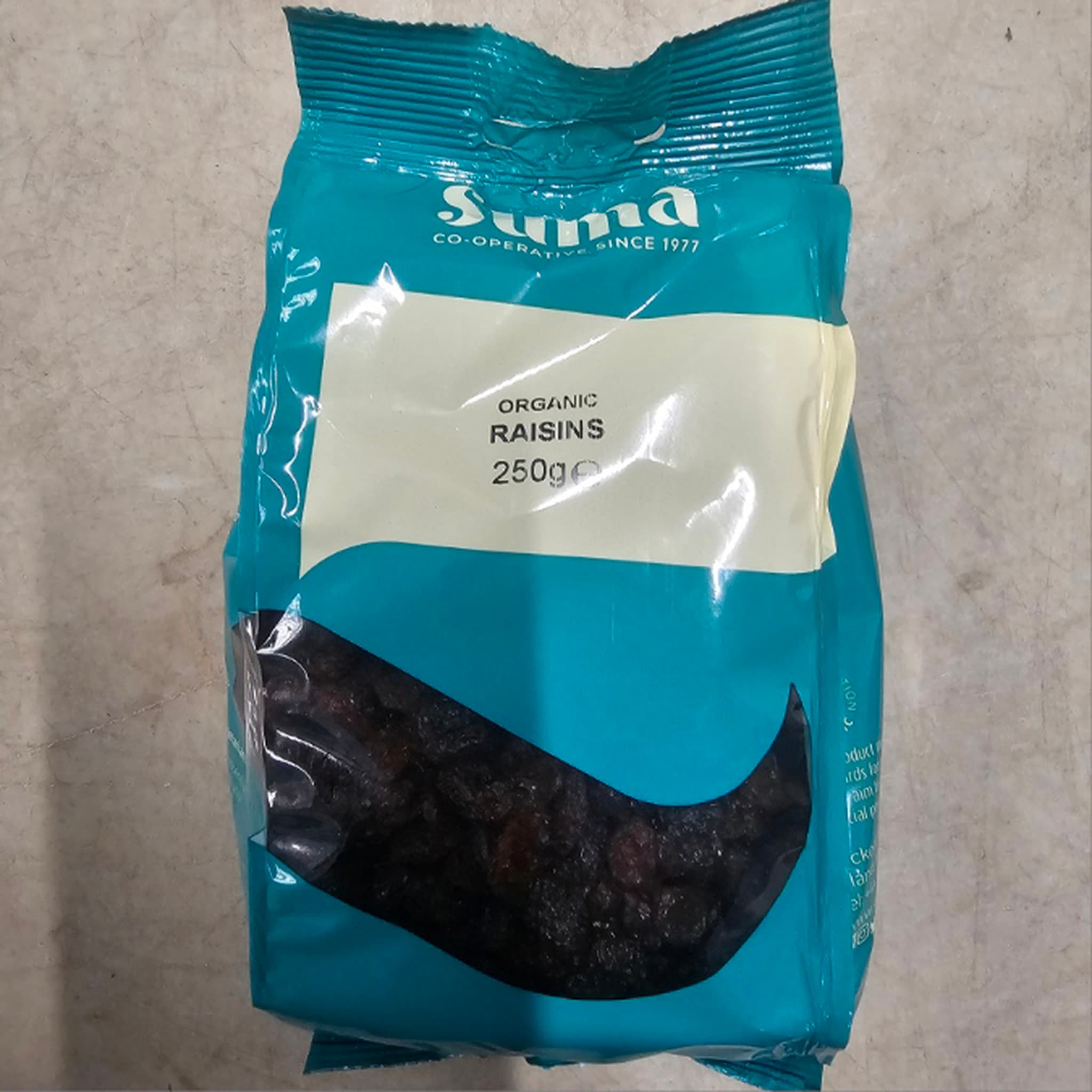 Organic Raisins 250g