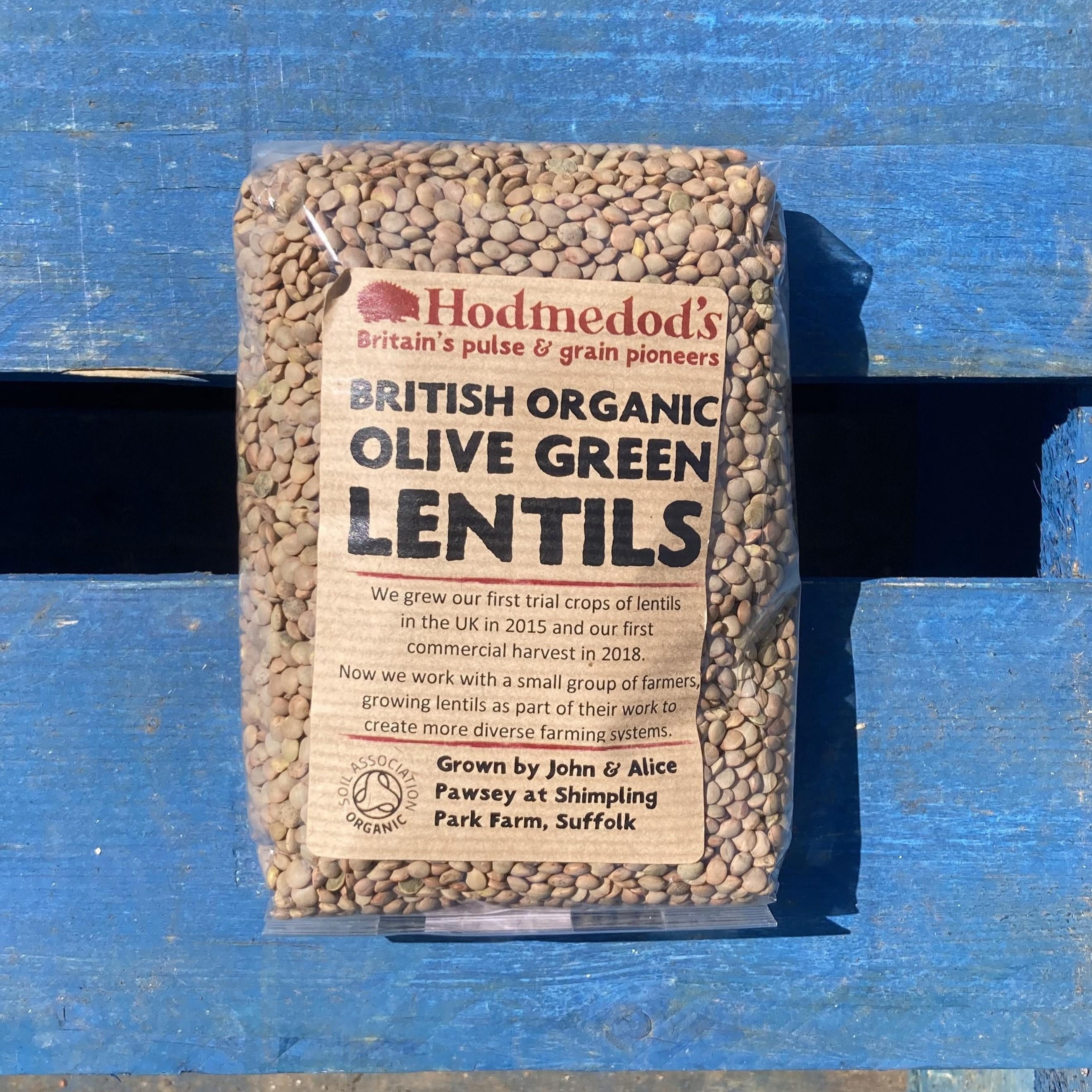 Olive Green Lentils