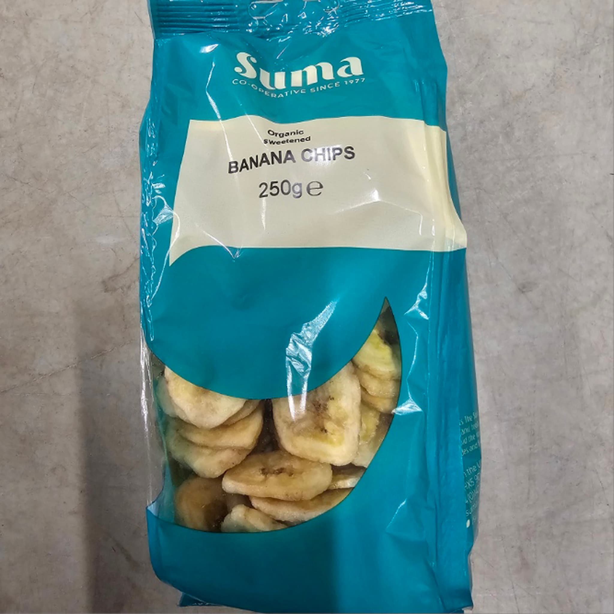 Organic Banana Chips 250g
